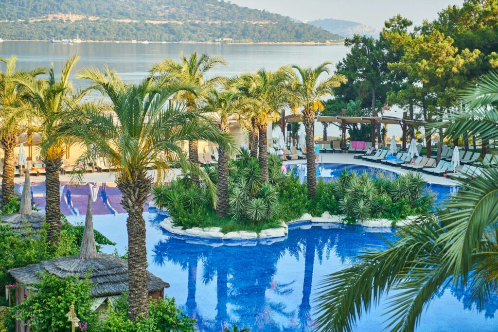 The Manila Hotel with Stunning Bay Views